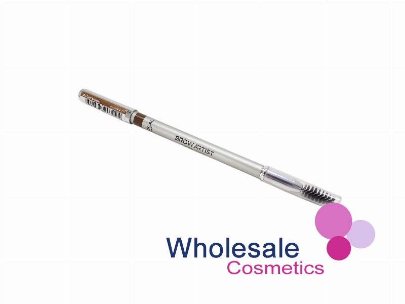 8 x L'Oreal Brow Artist Designer Eyebrow Pencil - 302 LIGHT BRUNETTE